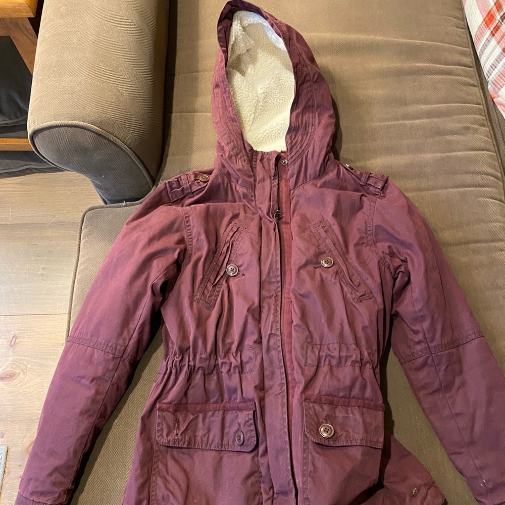 Maroon jacket